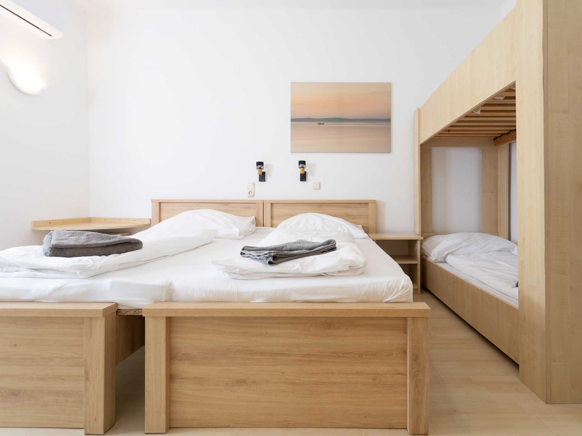 Balaton hotel Platán Zamárdi családi szoba